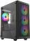 Корпус Case ID-Cooling WARE 300 ARGB Black mATX/win TG/ 4 fans/ Type C/ CPU 160mm/ GPU 320mm/ no PSU