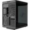 Корпус без блока питания Case HYTE Y70, Midi-Tower, TG, no fans, 2xUSB-A 3.2, 1xUSB Type-C, E-ATX, ATX, mATX, mITX Black