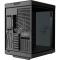 Корпус без блока питания Case HYTE Y70 Touch Infinite, Midi-Tower, TG, LCD, no fans, 2xUSB-A 3.2, 1xUSB Type-C, E-ATX, ATX, mATX, mITX Black