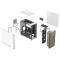 Корпус ПК без блока питания/ Case Fractal Design North XL RC Chalk TG Clear, Full-Tower, 3x140mm, 2xUSB-A 3.0 + 1xUSB 3.2 Type-C, ATX, mATX, mITX White