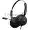 Гарнитура Ritmix RH-563USB Чёрная (2м)