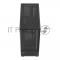 Корпус ПК без блока питания Case SAMA V43E Black, Midi-Tower, TG, no fans, 2xUSB 3.0 + 1xUSB 3.2 Type-C, ATX, mATX, mITX Black