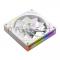 Кулер для корпуса Case Cooler PCCooler FG120R ARGB WH Reverse (120x120x25mm, 4-pin PWM, ARGB, 54CFM, 28.4dBA, 1800RPM, White)