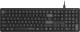 Клавиатура A4Tech FX55 черный USB slim Multimedia кабель 1.5м