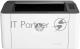 Принтер лазерный HP Laser M108w (4ZB80A) A4 WiFi белый