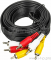 Кабель аудио-видео Ningbo 3хRCA (m)/3хRCA (m) 5м. черный (JAAC027-5)