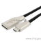 Кабель Cablexpert Кабель USB 2.0 CC-G-mUSB01Bk-1.8M AM/microB, серия Gold, длина 1.8м, черный, блистер