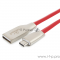 Кабель Cablexpert Кабель USB 2.0 CC-G-mUSB01R-1.8M AM/microB, серия Gold, длина 1.8м, красный, блистер