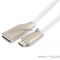 Кабель Cablexpert Кабель USB 2.0 CC-G-mUSB01W-1.8M AM/microB, серия Gold, длина 1.8м, белый, блистер