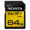 Флеш карта SD 64GB A-DATA Premier ONE SDXC Class 10 UHS-II U3 V90 290MB/s