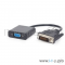 Кабель-переходник DVI-D Dual Link->D-Sub(F) Gembird Cablexpert A-DVID-VGAF-01 (0.2м)