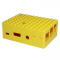 Корпус RA185 yellow для микрокомпьютера Raspberry Pi 3. RA185 Корпус ACD Yellow ABS Plastic Building Block case for Raspberry Pi 3