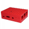 Корпус RA183 red для микрокомпьютера Raspberry Pi 3 ACD Red ABS Plastic Building Block case for Raspberry Pi 3