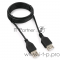 Кабель Гарнизон Кабель удлинитель USB 2.0, AM/AF, 1.8м, пакет (GCC-USB2-AMAF-1.8M)