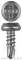 Зубр Саморезы со сверлом, оцинкованные, по листовому металлу до 2мм, п/цилиндр, PH2, 3,8x11мм, ТФ1, 1000шт 4-300151-38-11