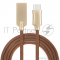 Кабель Crown USB - USB Type-C CMCU-3132C brown