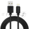 Кабель Crown USB - Lightning CMCU-1012L black