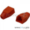 Коннектор 5bites US016-RE  Колпачок для коннектора RJ45 красный, 100шт