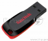 носитель информации SanDisk USB Drive 128Gb Cruzer Blade SDCZ50-128G-B35 {USB2.0, Black}  