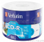 Диск Verbatim  Диски CD-R  80min, 700mb, 52x Shrink/50 Ink Print 43794
