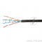 Кабель SkyNet Light UTP outdoor 4x2x0,46, медный, FLUKE TEST, кат.5e, однож., 100 м, box, черный