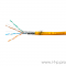 Кабель SkyNet Premium FTP-LSZH 4x2x0,51, низкое дымовыделение, нулевое содержание галогенов, медный, FLUKE TEST, кат.5e, однож., 100 м, box, оранжевый