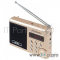 Радиоприемник Perfeo мини-аудио Sound Ranger, УКВ+ FM, MP3 (USB/TF), USB-audio, BL-5C 1000mAh, шамп.золот (SV922AU)