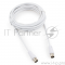 Кабель телевизионный Cablexpert, CCV-515-W-5M, Coaxial M/F, белый, 5м