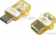 Флеш накопитель 64GB SanDisk Ultra Android Dual Drive OTG, m3.0/USB 3.0, White-Gold