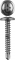 Зубр Саморезы с прессшайбой и сверлом по листовому металлу до 2мм, PH2, 4,2x32мм, ТФ1, 250шт 4-300211-42-032