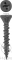 Зубр Саморезы с двухзаходной резьбой по ГВЛ, ДСП, фосфатированные, PH2, 3,9x25мм, ТФ1, 550шт 4-300051-39-025