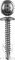 Зубр Саморезы с прессшайбой и сверлом по листовому металлу до 2мм, PH2, 4,2x16мм, ТФ1, 500шт 4-300211-42-016