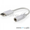 Переходник Cablexpert Переходник USB, USB Type-C/Jack3.5F, блистер (CCA-UC3.5F-01-W)