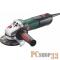 Шлифовальная машина Metabo W 9-125 Quick Угловая шлифовальная машина 600374000 { 900вт,2.5Нм, 10500 об/мин, вес 2.1 кг }