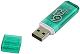 Флеш диск USB 2.0 Flash Drive 64GB Smartbuy Glossy series Green (SB64GBGS-G)