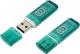 Внешний накопитель 8Gb USB Drive <USB2.0> Smartbuy Glossy series Green (SB8GBGS-G)