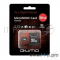 Карта памяти  Micro SecureDigital 16Gb QUMO QM16GMICSDHC10U1 {MicroSDHC Class 10 UHS-I, SD adapter}