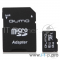 Карта памяти  Micro SecureDigital 64Gb QUMO QM64GMICSDXC10U1 {MicroSDXC Class 10 UHS-I, SD adapter}