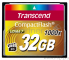 Карта памяти  Compact Flash 32Gb Transcend, High Speed (TS32GCF1000) 1000-x