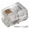 Коннектор Proconnect (05-1012-3) Джек телефонный  6P4C (100 шт.)