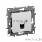Монтажное оборудование Розетка кат.6 UTP, белая, RJ45 разъем, ETIKA LEG-672253