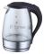 Чайник электрический Supra KES-2001 1.7л. 2200Вт серебристый/черный (корпус: стекло)