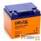 батареи Delta DTM 1240 L (40 Ач, 12В) свинцово- кислотный аккумулятор  