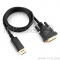 Кабель-переходник DisplayPort&lt-&gtDVI Gembird Cablexpert CC-DPM-DVIM-1M, позолоченные контакты (1.0м)