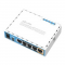 Сетевое оборудование MikroTik hAP RB951Ui-2nD (hAP)   RouterBOARD hAP Беспроводная точка доступа