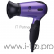 Фен Василиса ФН2-1400 черный с фиолетовым 