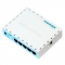 Сетевое оборудование MikroTik RB750Gr3 hEX (RouterOS L4) Гигабитный высокопроизводительный Ethernet роутер with power supply and case 5 port 10/100/1000
