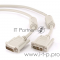 Кабель DVI-D single link Gembird/Cablexpert CC-DVI-6C, 19M/19M, 1.8м, серый, экран, феррит.кольца, пакет