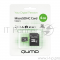 Карта памяти  Micro SecureDigital 4Gb QUMO QM4GMICSDHC4 {MicroSDHC Class 4, SD adapter}