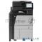 Цветное МФУ HP Color LaserJet Enterprise flow M880z+ A3, лазерный, принтер + сканер + копир + факс, ЖК 8.0, серо-черный (USB2.0, LAN)